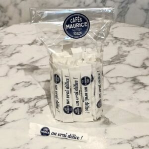 ballotin sucre blanc cafés Maurice