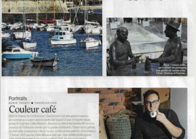 Cafés Maurice portrait Boris Touaty Auto journal Cafés Maurice Toulon 83