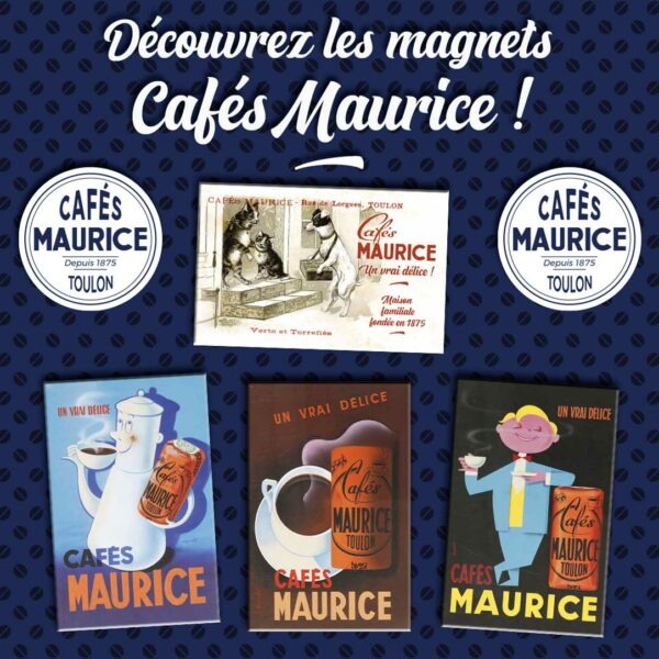 4 Magnets Cafés Maurice torréfacteur à Toulon 83