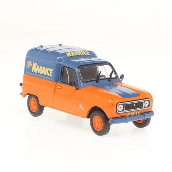 La miniature Renault 4L Cafés Maurice édition limitée Cafés Maurice torréfacteur Toulon Sanary 83