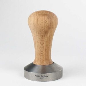 Tamper accessoire barista pour tasser la mouture de café moulu Cafés Maurice torréfacteur Toulon Sanary 83