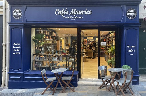 L'atelier boutique des Cafés Maurice au Mourillon, rue Lamalgue