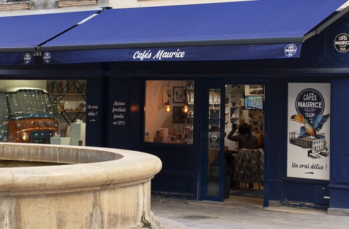 L'atelier-boutique des Cafés Maurice de Toulon, Place Camille Ledeau