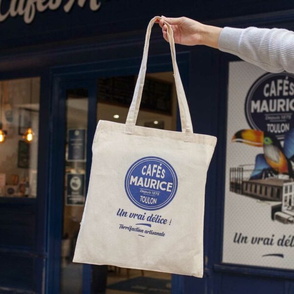 Le Tote bag en coton bio Cafés Maurice