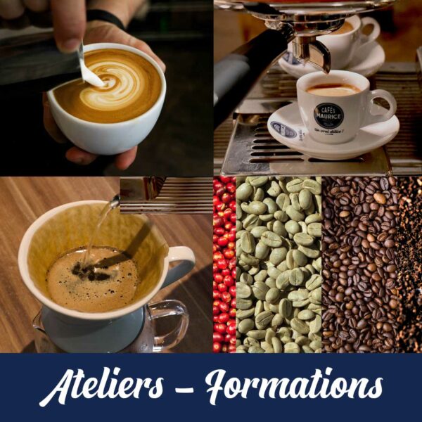 ateliers formations Cafés Maurice torréfacteur Toulon Sanary 83