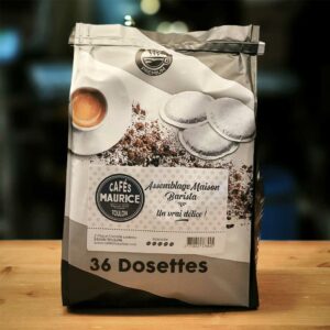 Sachet de 36 Dosettes compatibles Senseo Barista 100 % arabica Cafés Maurice torréfacteur Toulon Sanary 83